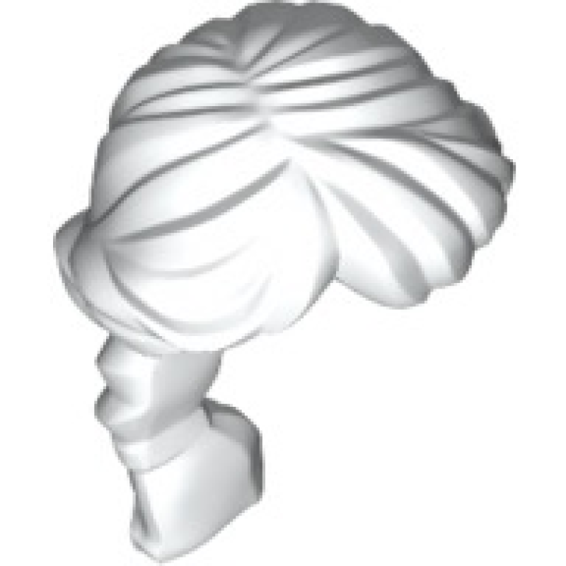 Haar in Franse Vlecht White